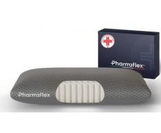 Pharmaflex Reflux, Cuscino Ortopedico, Cuscini Memory Foam Con Tecnologia Aircell Per Il Reflusso Acido Gastroesofageo e LAlleviamento Del Bruciore Allo Stomaco, Dispositivo Medico Made In Italy