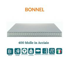 Evergreenweb - Materasso a Molle in Acciaio e Waterfoam Matrimoniale 160x190 Alto 21 cm Ortopedico Contro Mal di Schiena, Rigido Extra Comfort, Fodera Antiacaro per Tutti Letti Reti Fisse - Offerta