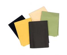 Balacoo 5 Pz/Set Jean Tessuto Tessuti Tessuto Del Ricamo Patchwork Trapunta Di Stoffa Fai Te A Punto Croce Di Stoffa A Punto Croce Tessuto Scatola Di Stoffa Del Ricamo Il Tessuto