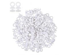 Ganci Plastiche Per Tende, Tende Scorrevoli Ganci, Tenda Binario Gancio Ganci Scorrevoli In Plastica Per Binari Per Anelli Sistema Di Binari Accessori Per Tende E Binari Per Tende
