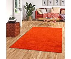 Ella - Tappeto Naturale Indo Gabbeh - Terracotta - 6 Dimensioni