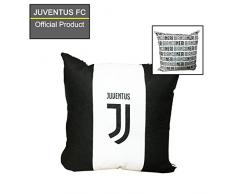 Juventus Cuscino Arredo FC-40x40-Prodotto Ufficiale, Multicolore, 40x40
