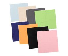 MAGICLULU 8Pcs Panno Croce Di Colore Tessuto Plaid Tessuti Materiale Di Lino Tessuto Cucito Panno Cucito Punto Croce Panno Cotone Tessuto Ricamo Panni Ricamo Suite