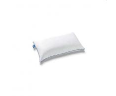Ecus Kids - Cuscino per culla Hugo -70 cm, anti-soffocamento - Bianco