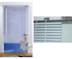 TENDA VENEZIANA BIANCA CON LAMELLE DA MM. 25 CM. 60X170H