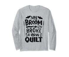 La mia scopa si è rotta così ora ho trapunta uncinetto cucito a maglia Maglia a Manica