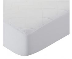 Pikolin Home - Coprimaterasso trapuntato, Antiallergico (Antiacaro, Batteri e Funghi), impermeabile e traspirante, 100% cotone, 80 x 190/200 cm, letto singolo. Tutte le misure