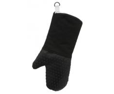 Premier Housewares 5018705713113 Guanto da Forno, Silicone/Tessuto, Nero