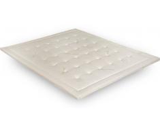 "Green Topper Mind" H5 cm correttore di rigidità ergonomico in memory matrimoniale 170x190