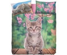 Lenzuolo NICE CATS singolo bassetti (sopra lenzuolo 160x280 + 1 sotto lenzuolo 90x200 + 1 federa 50x80)