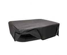 kwmobile Copertina Antipolvere Compatibile con HP Envy 4525 - Copertura Protettiva Copertina per Stampante - Fodera in Grigio Scuro