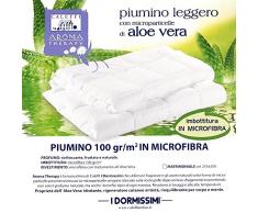 Caleffi Piumino Estivo Leggero in Microfibra Matrimoniale con microparticelle di Aloe Vera 255 * 200