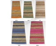 Lovely Home - Tappeto Passatoia Cucina Bagno Lavanderia Camera "Kendy" Righe cm 50x140 Vari Colori, BEIGE