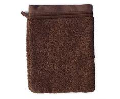 Linnea Guanto da Bagno 16x21 cm Juliet Marrone 520 g/m2