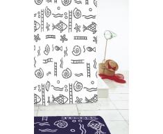 RIDDER Neptun 461170-350 Tenda da Doccia in Tessuto 120x200 cm Colore: Grigio