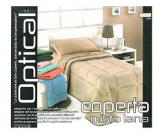 Euroricami Viterbo Coperta Misto Lana Matrimoniale 2 Piazze Prodotto Italiano