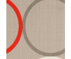 ABC Tappeto La Cucina Opty Beige-Orange 57 x 200 cm