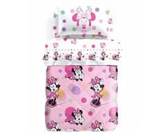 Disney - Trapunta Minnie Allegra Ragazza Piazza e Mezza Unica