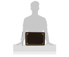 Classico tappeto stampato (Nero)