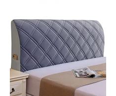 Copritestiera Letto Una Piazza E Mezza Fodera Testata Letto Copri Testata Del Letto Matrimoniale Singolo Elastica Imbottito Fodera Antipolvere In Cotone Cover AntiGraffio ( Color : A , Size : 190cm )
