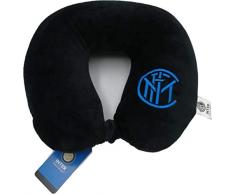 Inter Prodotto Ufficiale Cuscino Viaggio/TV, Nero