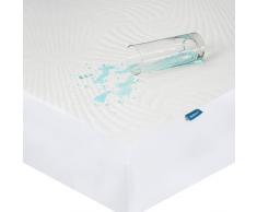 Bedsure Coprimaterasso Matrimoniale Impermeabile Elastico - Copri Materasso Impermeabile Matrimoniale con Angoli, Proteggi Materasso Matrimoniale Trapuntato, Coprimaterasso Matrimoniale 180x200