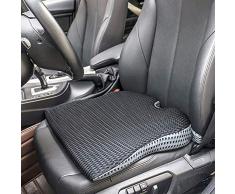 YJWAN Cuscino del sedile a cuneo per auto per sedile del conducente auto Sedia da ufficio Sedie a rotelle Supporto coccige coccige Sollievo dal dolore Memory Foam Cuscino