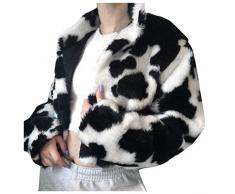 Zldhxyf Collana Di Corallo Cappotti da donna alla Cappotti con collo solido Cardigan Capispalla Piumino Cappotto imbottito a maniche lunghe Trapuntino 100 Grammi