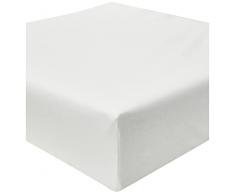 babyCalin - Set 2 lenzuola con angoli Bianco/bianco 70x140x17 cm