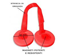 CALAMITA Ferma Tenda Elena Calamite per Tende FERMATENDE Madreperla (Rosso)