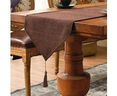 SEASHORE TREE Runner per Cucina Impermeabile Runner Tavolo Moderno per Casa Natale Festa