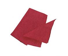 Cotton & Color CPTVL3177 Coppia Tovaglioli, Cotone, Bordeaux, 40 x 40 x 1 cm