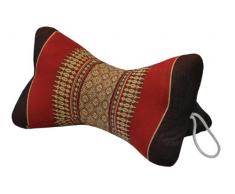 Wilai GmbH Cuscino tailandese Stella, guanciale, sofà, fabricato en Tailandia, rosso/borgogna (82310)