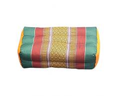VIE Naturals Tradizionale Thai Kapok Yoga/Meditazione Cuscino, 35 cm Taglia, Colori Assortiti