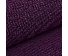 novely Auen | 1 Lfm | Premium Tessuto Mobili | Tessuto | Bene Tessuto Tessuto Tappezzeria | Merce al Metro | Stoffa Rivestimento | Tessuto | 23 Colori - 10 Lilla
