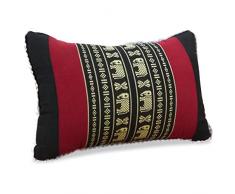 livasia | Cuscino Relax Tailandese dai Colori Vivaci | Cuscino per Divano | Cuscino per Il Collo | Cuscino in kapok