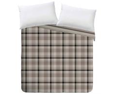 Trapuntino Leggero Bristol in Percalle di Puro Cotone Tinto in Filo - Daunex (Piazza e Mezza)