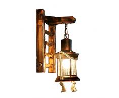 E27 Lampada Da Parete Industriale Vintage Coperta Retro Illuminazione A Traliccio Loft Luci Nere in Metallo Per Soggiorno Camera Da Letto Cucina Sala Da Pranzo Corridoio Scala Bar Hotel Punti,b