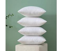 MIULEE Imbottitura Cuscini-Decorativi Cuscini per Divano, Rettangolare Cuscini 45x45 Imbottitura 4 Pezzi, Arredo Interno Cuscini 45x45