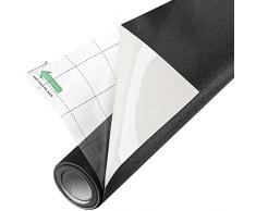 FEOMOS - Pellicola oscurante per finestre, resistente al calore, con lato bianco, 100% oscurante, per oscurare la stanza, 60 x 200 cm