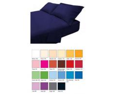 COMPLETO LENZUOLA SINGOLO ART COLORED, MISURE LENZUOLO SOPRA: 160X290 CM ; LENZUOLO SOTTO: 90X200 CM ; FEDERA: 52X82 CM TINTA UNITA BIANCALUNA UNA PIAZZA COMPOSIZIONE 100% COTONE COLORE FOTO A SCELTA