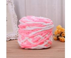 100 g/gomitolo di Lana Grossa per Lavorare a Maglia allUncinetto per Maglieria a Mano Filato allUncinetto ingombrante per la Coperta Artigianato Fai da Te Multicolore