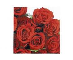 'Tovaglioli di stoffa "Rote Rosen 33 x 33 cm