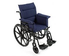 QMZDXH Cuscino per Sedia a Rotelle Monopezzo, Cuscino per Sedia A Rotelle Decompressione Antidecubito Cuscino Sedia Dellammortizzatore della Casa out Cuscino Schienale Rosso