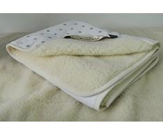 2in1 ! Coperta 140 x 200 cm in Lana Merino, Lana Merino Piumone Regalo Perfetto ! Prodotto Naturale WOOLMARKED