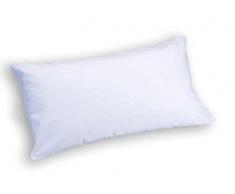 Irge 2 federe per guanciali Cuscino Cerniera in Puro Cotone 50X80 CM