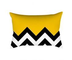 Federa Cuscini Rettangolari VJGOAL Fantasia Colorate Righe Lilla Cotone 100% Bianche Federe Cuscino Letto Shabby Chic Blu Copricuscini Antiacaro Etnici Lino Grigio Federe Cuscino Divano 30x50 Prime