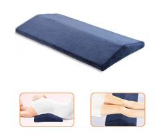 Cuscino lombare di sostegno, cuscino molle multifunzionale della vita del triangolo del cuscino di sonno della schiuma di memoria