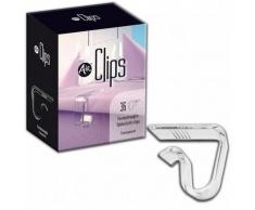 Gancio Clip Fermatovaglie Trasparente Packservice 432 Pezzi