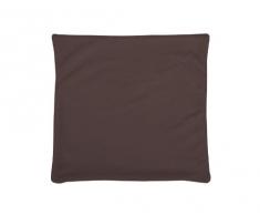 Lovely Casa C65792010H - Copertina, fodera per cuscino in poliestere, dimensioni 60 x 60 cm, colore: Cioccolato